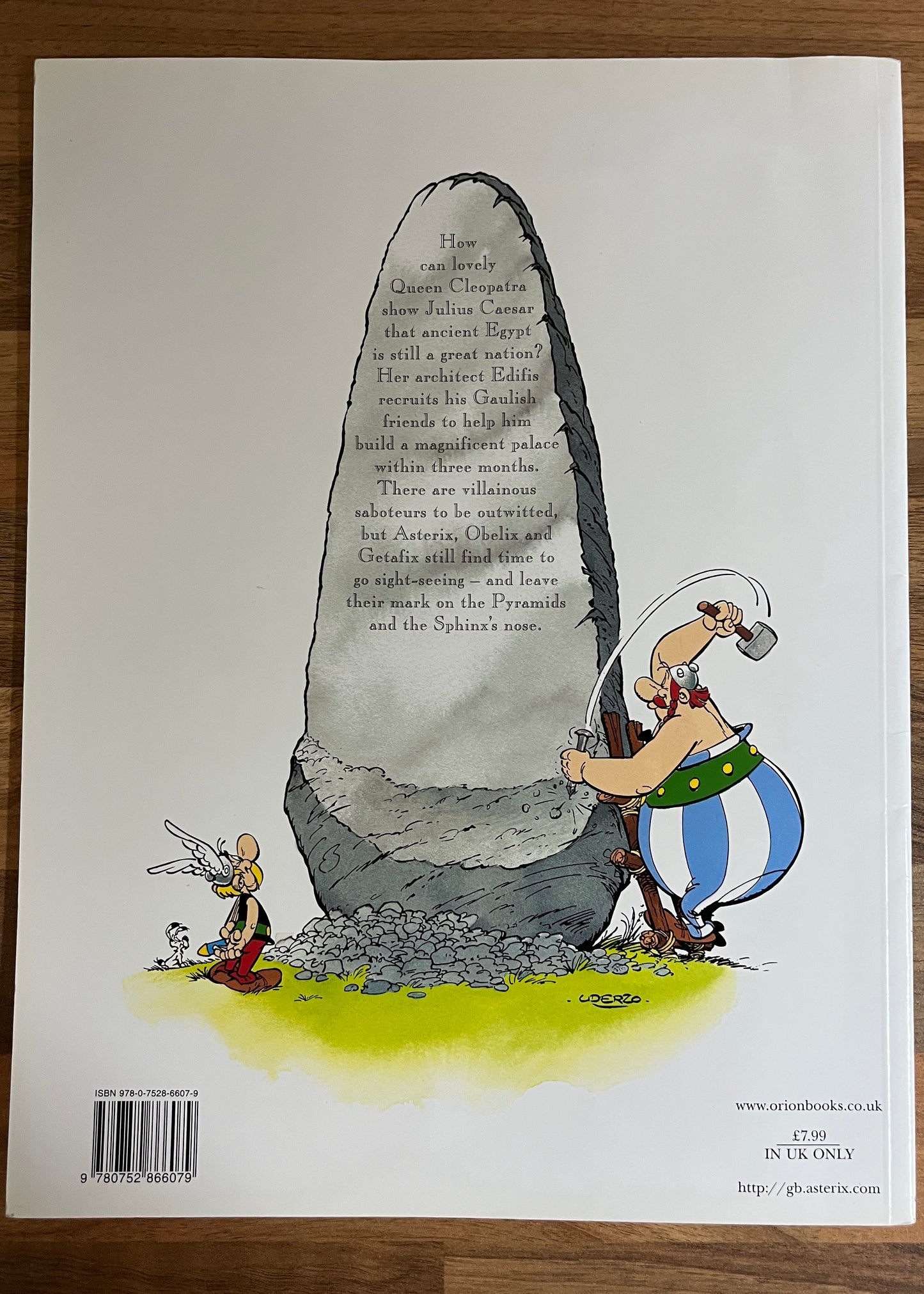 Asterix and Cleopatra by R. Goscinny & A. Uderzo Orion Pubs, 2004