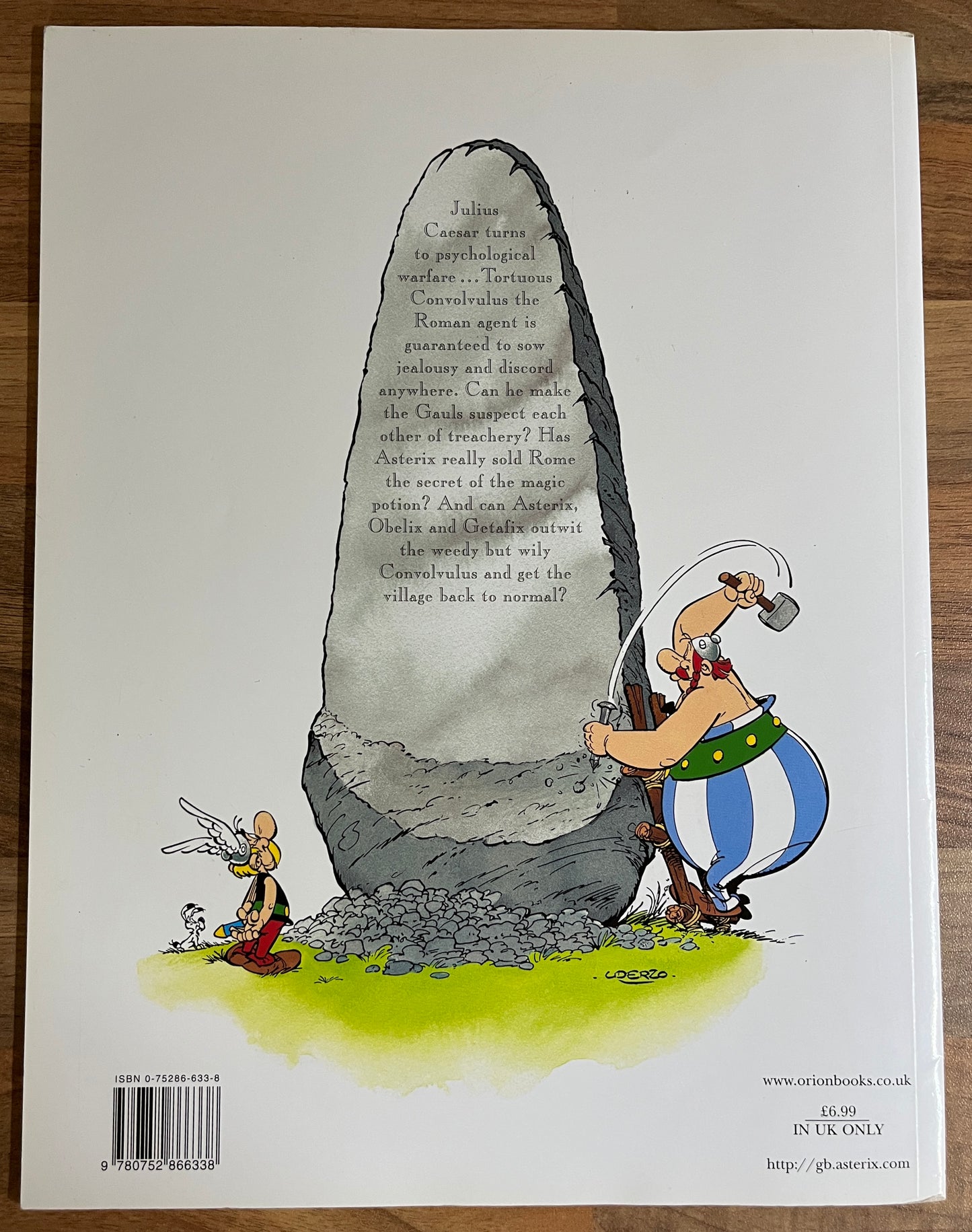 Asterix and the Roman Agent by R. Goscinny & A. Uderzo Orion Pubs, 2004