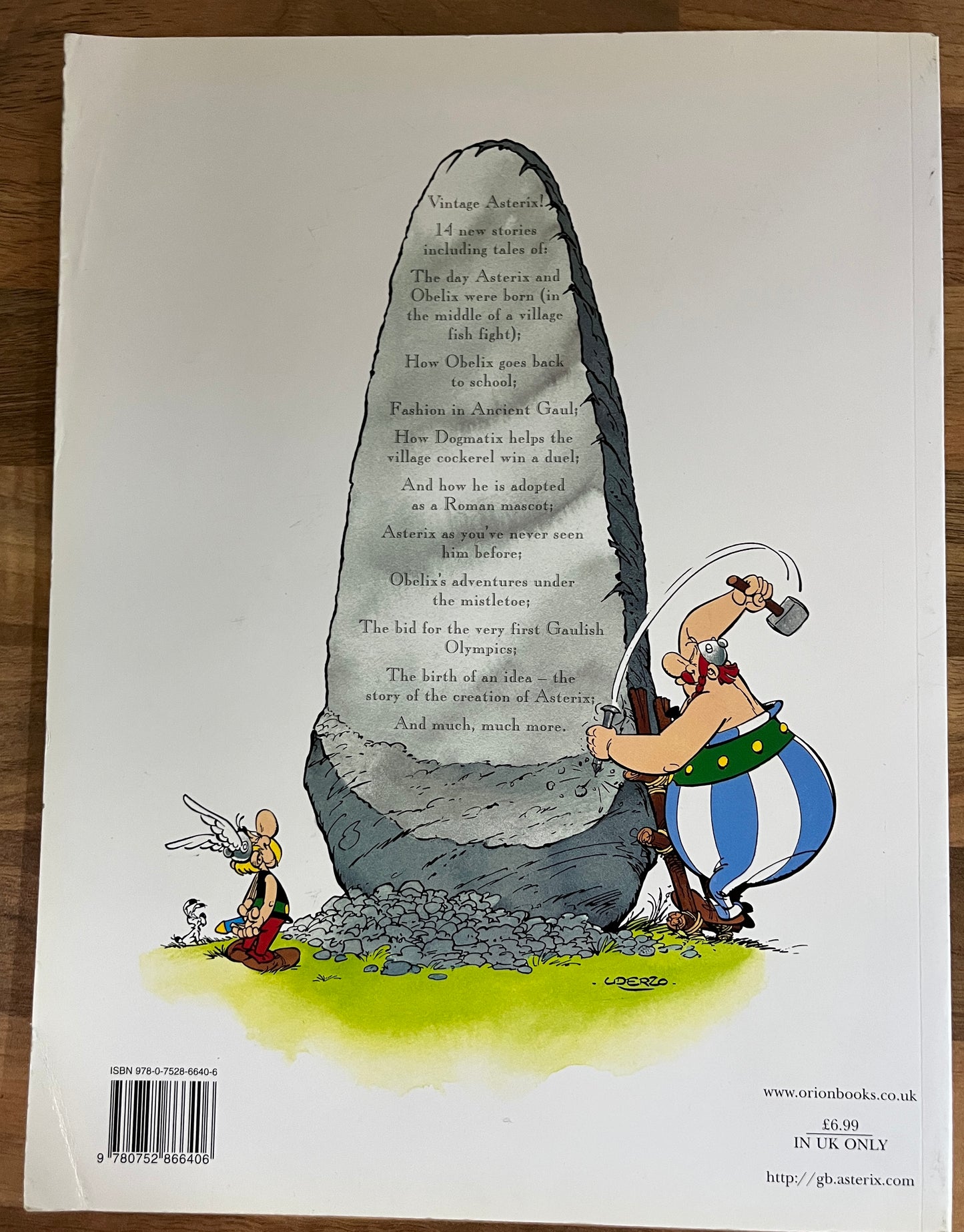 Asterix and the Class Act by R. Goscinny & A. Uderzo Orion Pubs, 2004