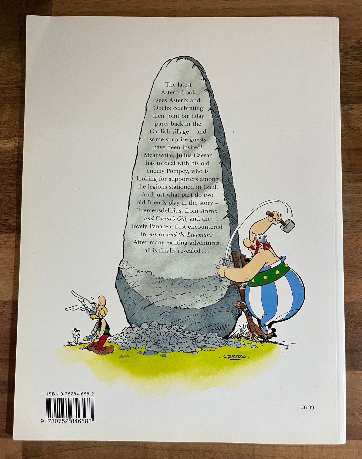 Asterix and the Actress by R. Goscinny & A. Uderzo Orion Pubs, 2002
