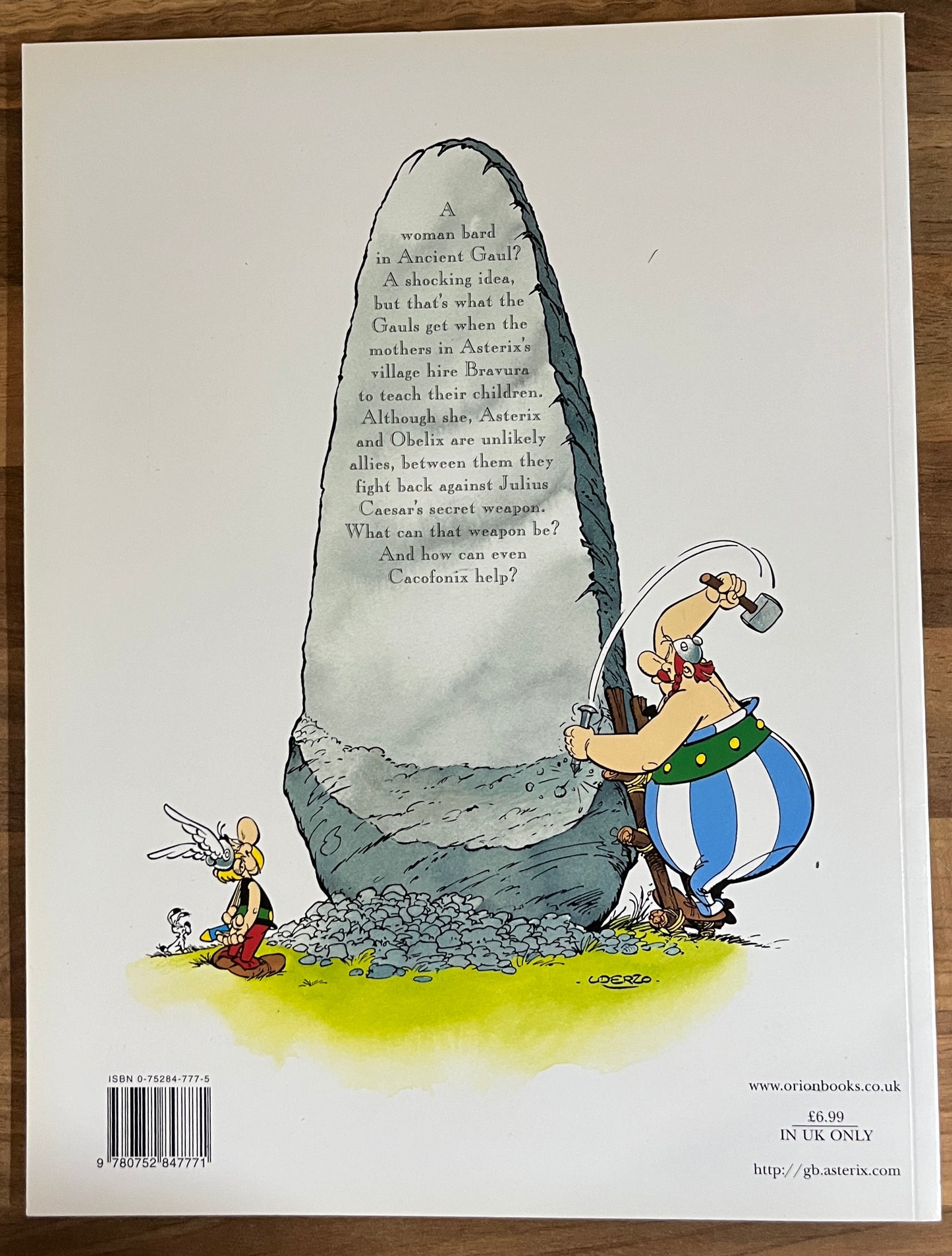 Asterix and the Secret Weapon by R. Goscinny & A. Uderzo Orion Pubs, 2002
