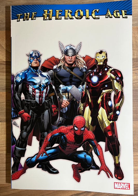 Marvel: The Heroic Age by Brian Bendis & John Romita Jr. 2010, First Print