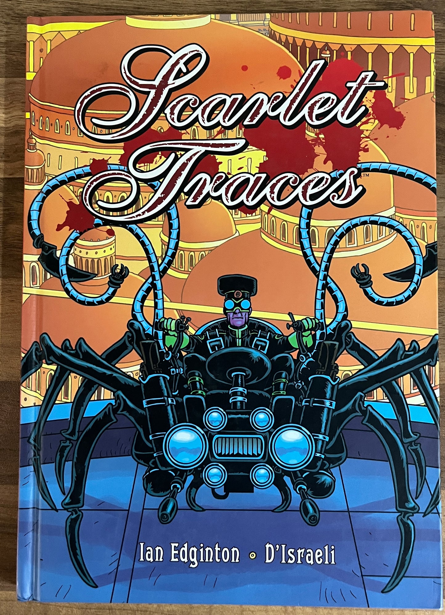 Scarlet Traces Graphic Novel - Ian Edginton, D'Israeli 2003, 1st Print Hardcover
