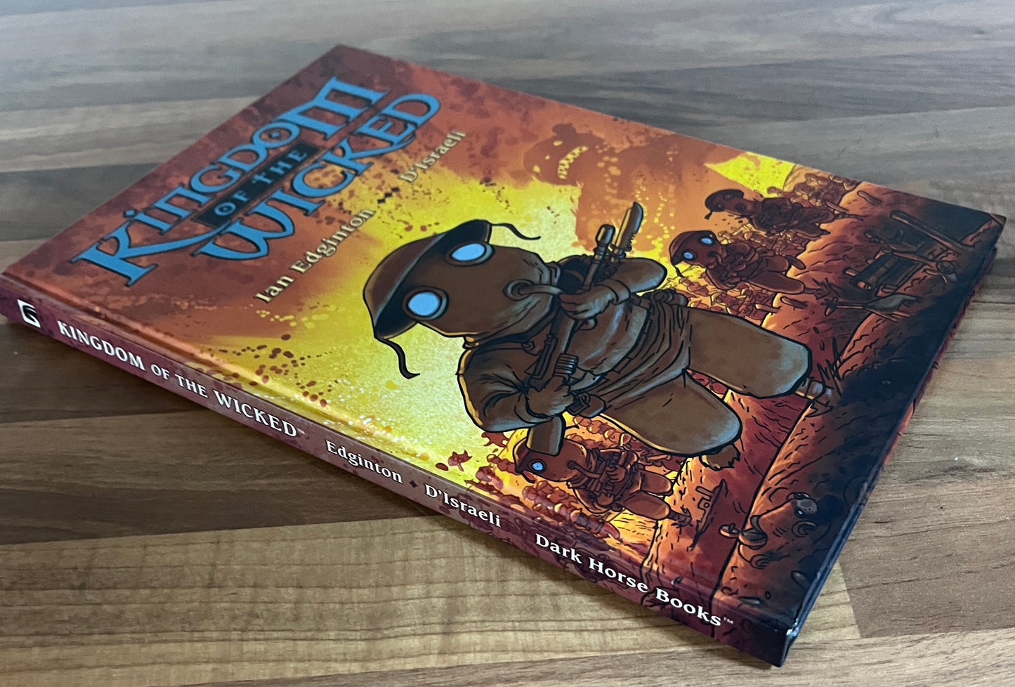 Kingdom of the Wicked by Ian Edginton, D'Israeli Graphic Novel, 2004, 1st Print HC