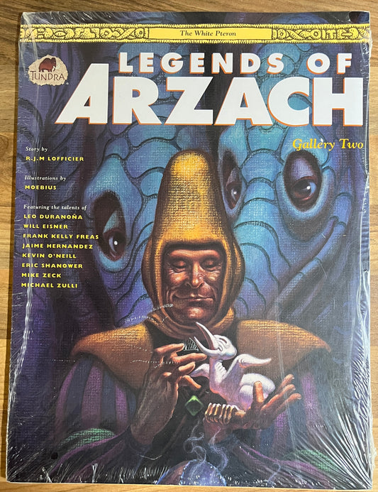 Legends of Arzach Gallery Two: The White Pteron - R.J.M. Lofficier & Moebius (8 Prints)