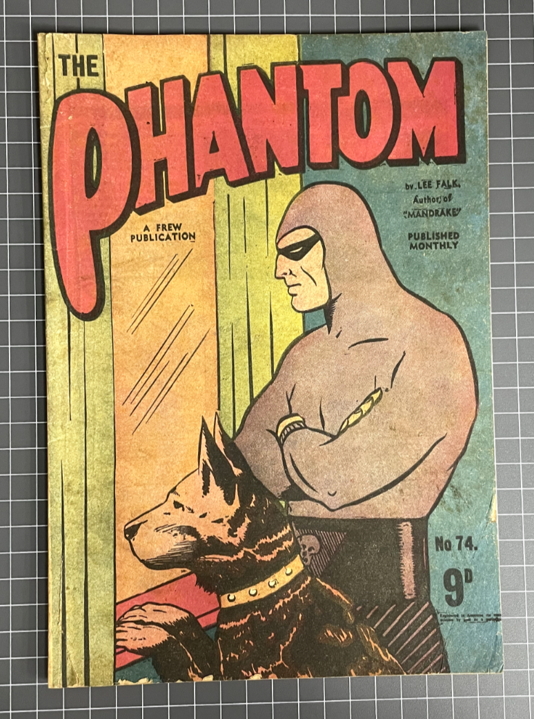 THE PHANTOM #74 FREW PUBLICATIONS *SCARCE* AUSTRALIAN COMIC 1954