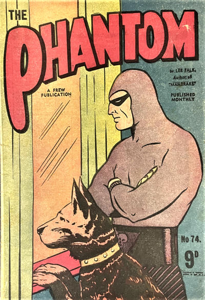 THE PHANTOM #74 FREW PUBLICATIONS *SCARCE* AUSTRALIAN COMIC 1954