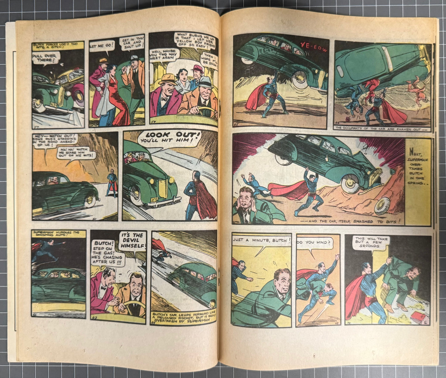 🔑 ACTION COMICS #1 [DC COMICS] DIRECT *REPRINT 1ST APP. SUPERMAN* 1988 FN/VF