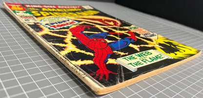 🔑 THE AMAZING SPIDER-MAN ANNUAL #4 [MARVEL COMICS] DIRECT 1967 GD+