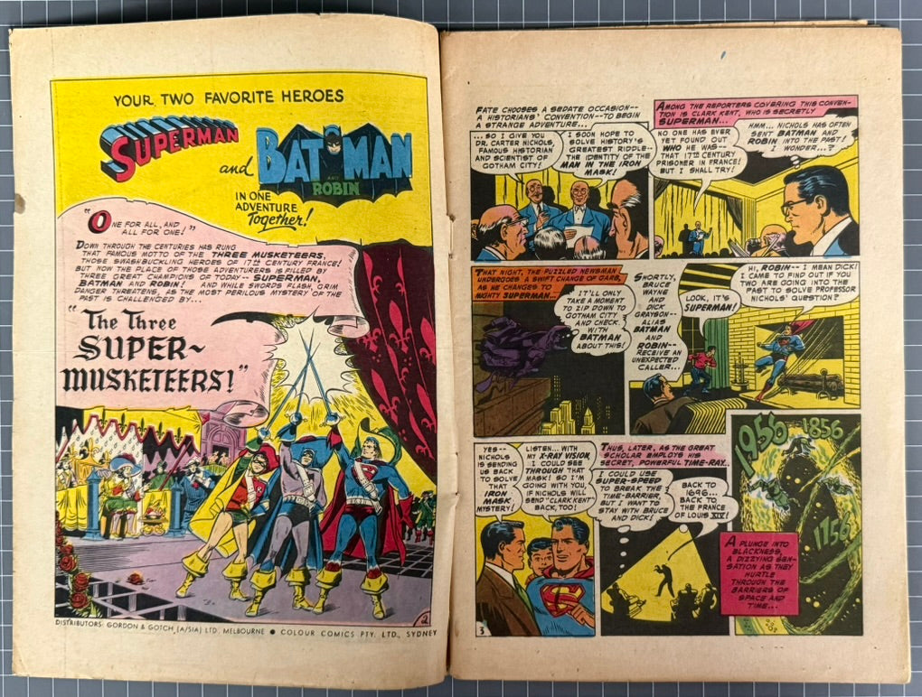 SUPER ADVENTURE COMIC #75 [COLOUR COMICS] AUSTRALIAN PRE-DECIMAL *SCARCE* 1956