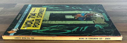 Les Aventures de Tintin: Vol 714 Pour Sydney HC. 1st Ed. 1968 Casterman "RARE"