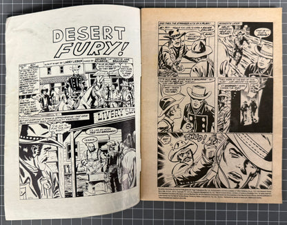 BLAZING WESTERN ACTION [YAFFA PUBLISHING] AUSTRALIAN MARVEL DIGEST COMIC 1983