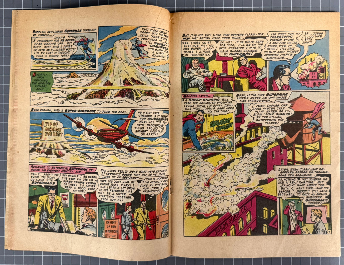 SUPERMAN #110 [COLOUR COMICS] AUSTRALIAN PRE-DECIMAL *SCARCE* 1956