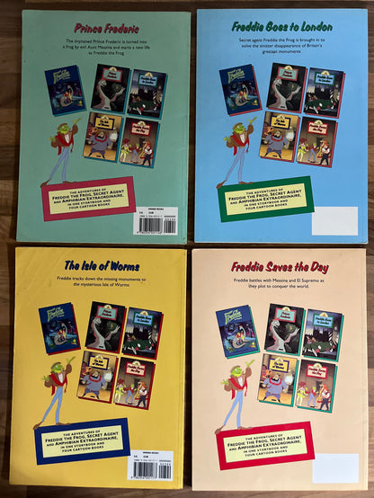 Freddie As F.R.O.7 Cartoon Comic Book Full Set #1 - 4 Acevski,  Ashton
