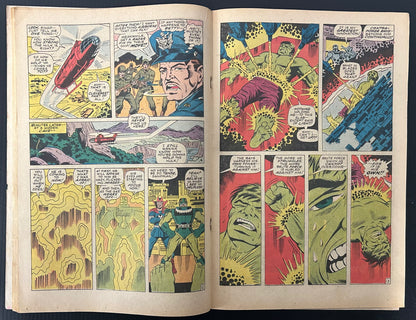 THE INCREDIBLE HULK #114 [MARVEL COMICS] DIRECT 1969 VG/FN