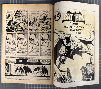 🔑 BATMAN vs. THE INCREDIBLE HULK ALBUM [ FEDERAL COMICS] AUSTRALIAN 1984