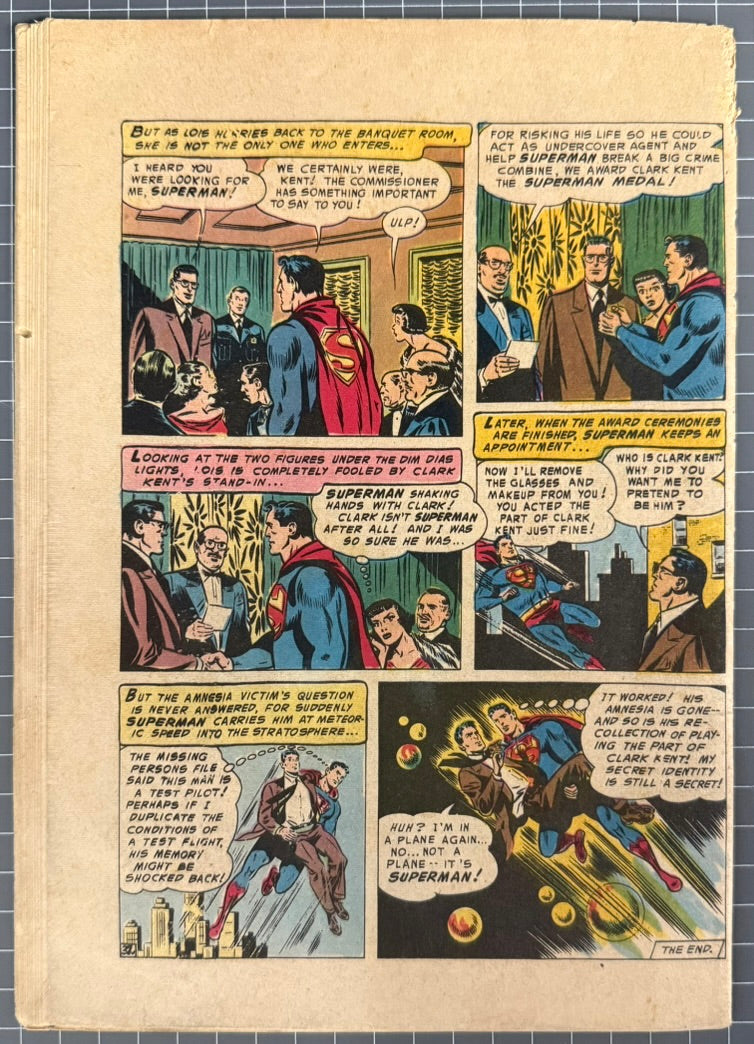 SUPERMAN #109 [COLOUR COMICS] AUSTRALIAN PRE-DECIMAL *SCARCE* 1956