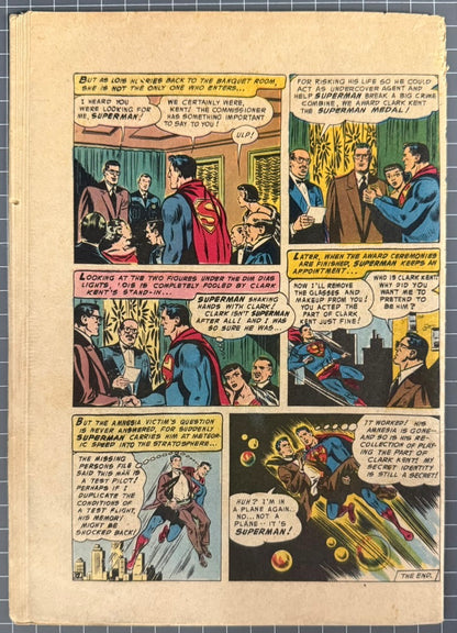SUPERMAN #109 [COLOUR COMICS] AUSTRALIAN PRE-DECIMAL *SCARCE* 1956