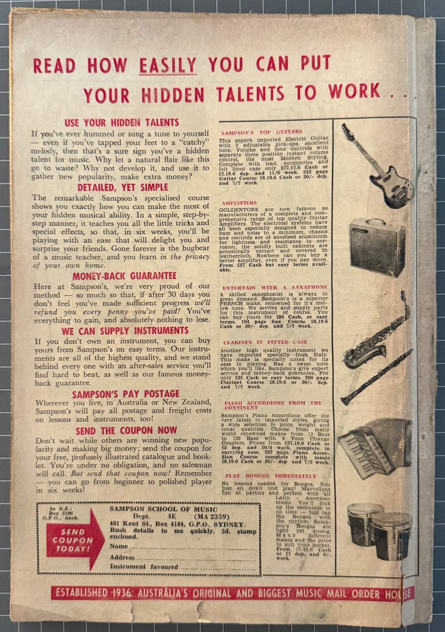 🔑 THE HUNDRED COMIC #67 COLOUR COMICS AUSTRALIAN DC PRE-DECIMAL 1962