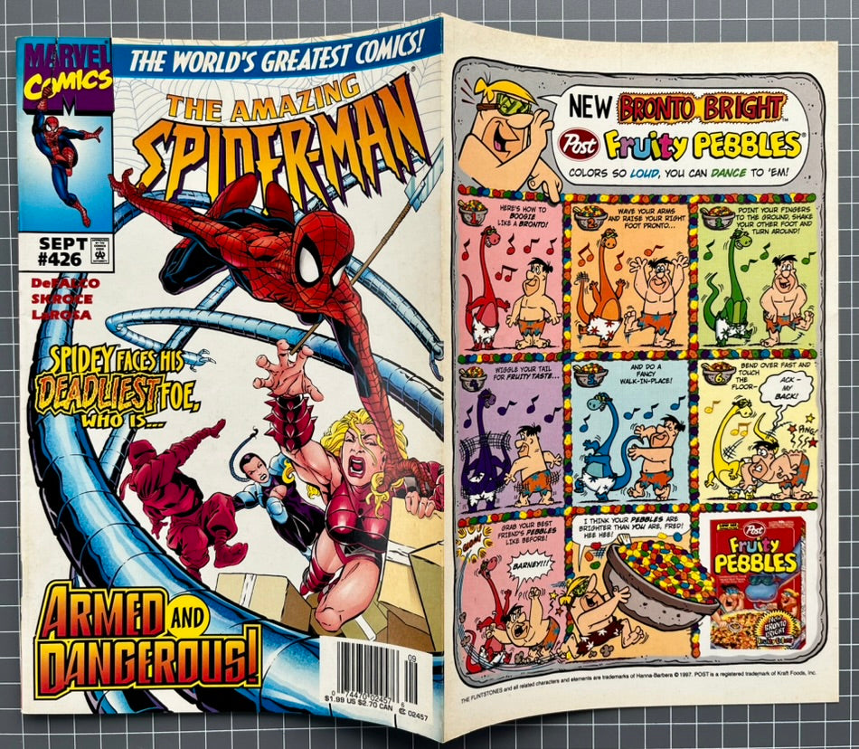 THE AMAZING SPIDER-MAN #426 MARVEL COMICS] DIRECT 1997 VF