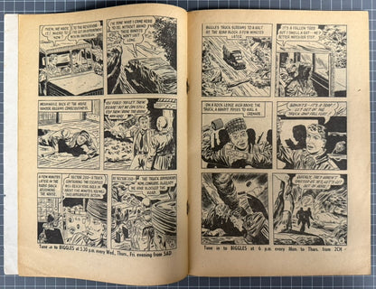 THE ADVENTURES OF BIGGLES #4 [ACTION COMICS] AUSTRALIAN *RARE* PRE-DECIMAL 1953