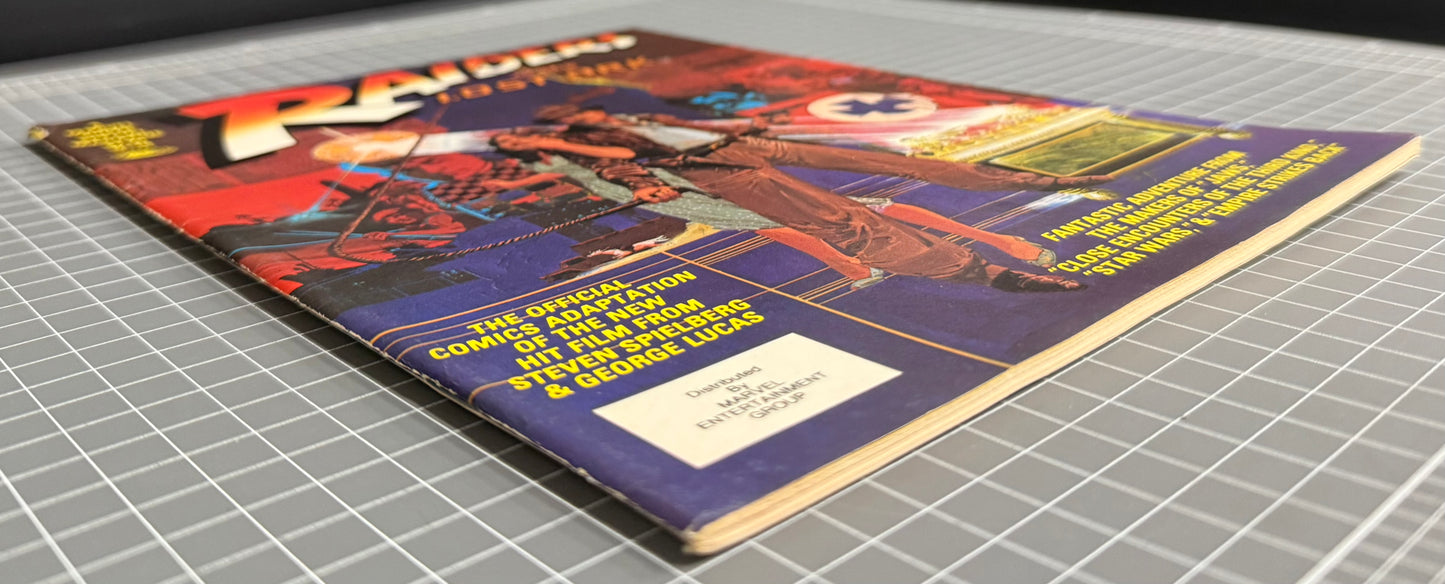 🔑 MARVEL SUPER SPECIAL #18: INDIANA JONES RAIDERS OF THE LOST ARK MAGAZINE 1981
