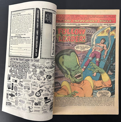 THE INCREDIBLE HULK #224 [MARVEL COMICS] NEWSSTAND 1978 VF