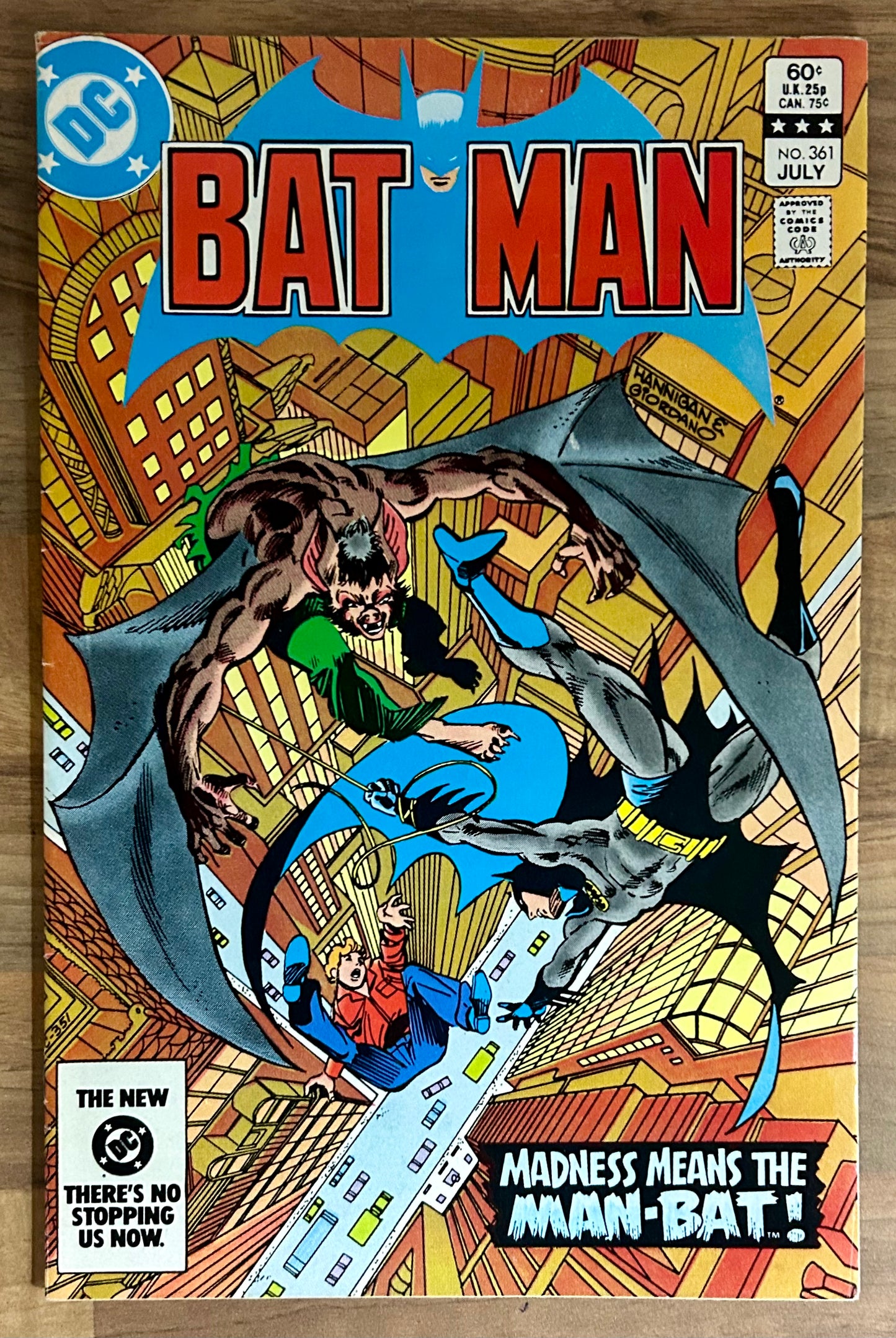🔑 BATMAN #361 [DC COMICS] DIRECT *HARVEY BULLOCK DEBUT*  1983 VF-