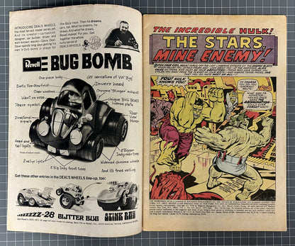 THE INCREDIBLE HULK #137 [MARVEL COMICS] DIRECT 1971