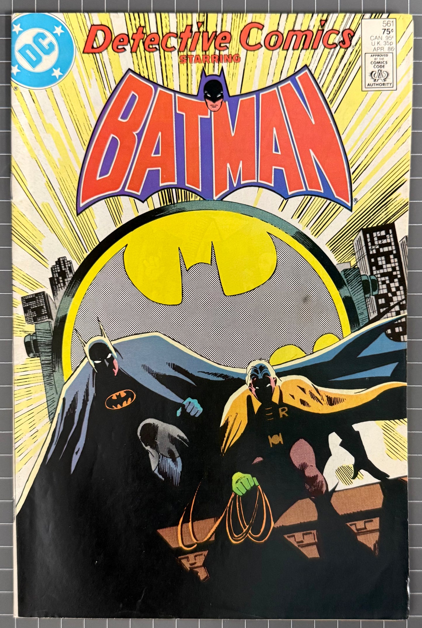 DETECTIVE COMICS #561 [DC COMICS] DIRECT 1986 FN/VF