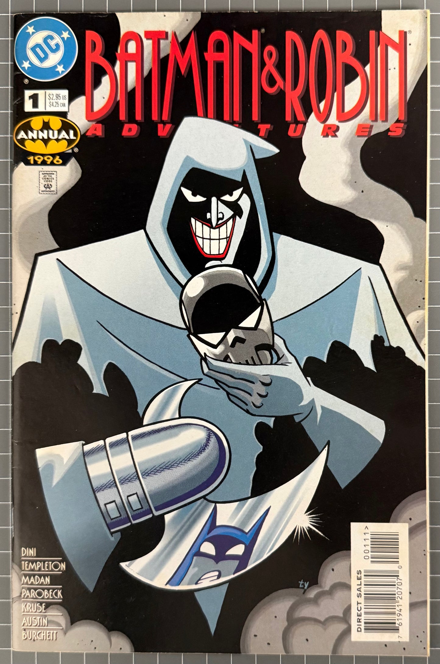 🔑 BATMAN AND ROBIN ADVENTURES ANNUAL #1 [DC COMICS] *PHANTASM* 1996 VF