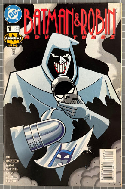 🔑 BATMAN AND ROBIN ADVENTURES ANNUAL #1 [DC COMICS] *PHANTASM* 1996 VF
