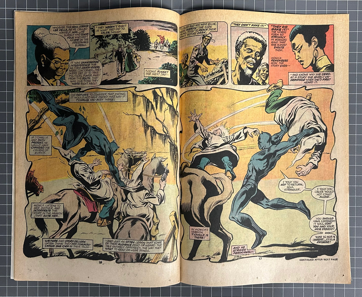 🔑 JUNGLE ACTION #22 [MARVEL COMICS] *SOUL STRANGER DEBUT* NEWSSTAND 1976 FN