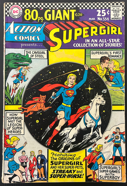 ACTION COMICS #334 [DC COMICS] DIRECT VG/FN