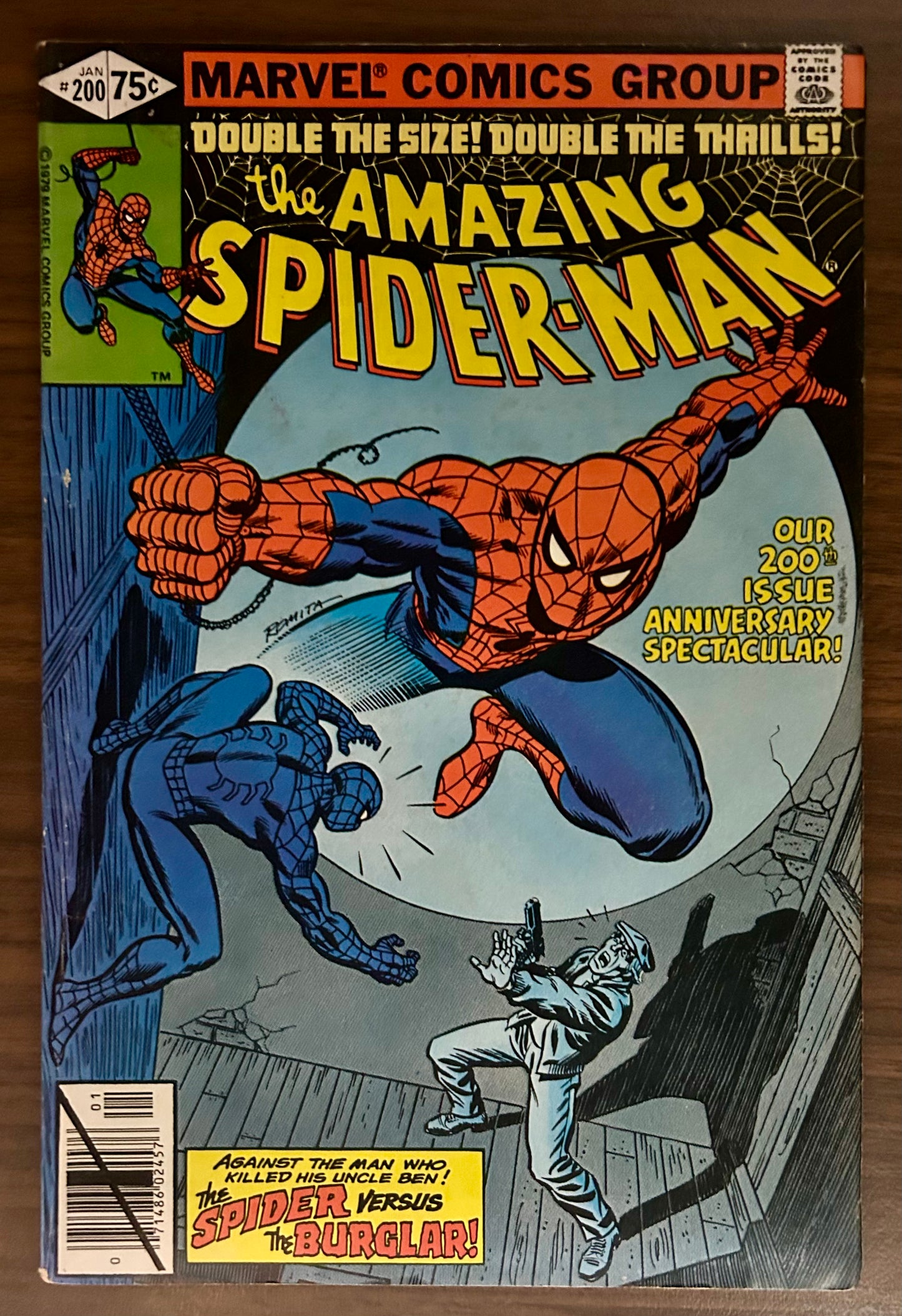 🔑 THE AMAZING SPIDER-MAN #200 [MARVEL COMICS] *SPIDER-MAN ORIGIN RETOLD* 1980