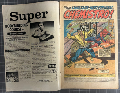 HERO FOR HIRE #12 [MARVEL COMICS] *LUKE CAGE* DIRECT 1973
