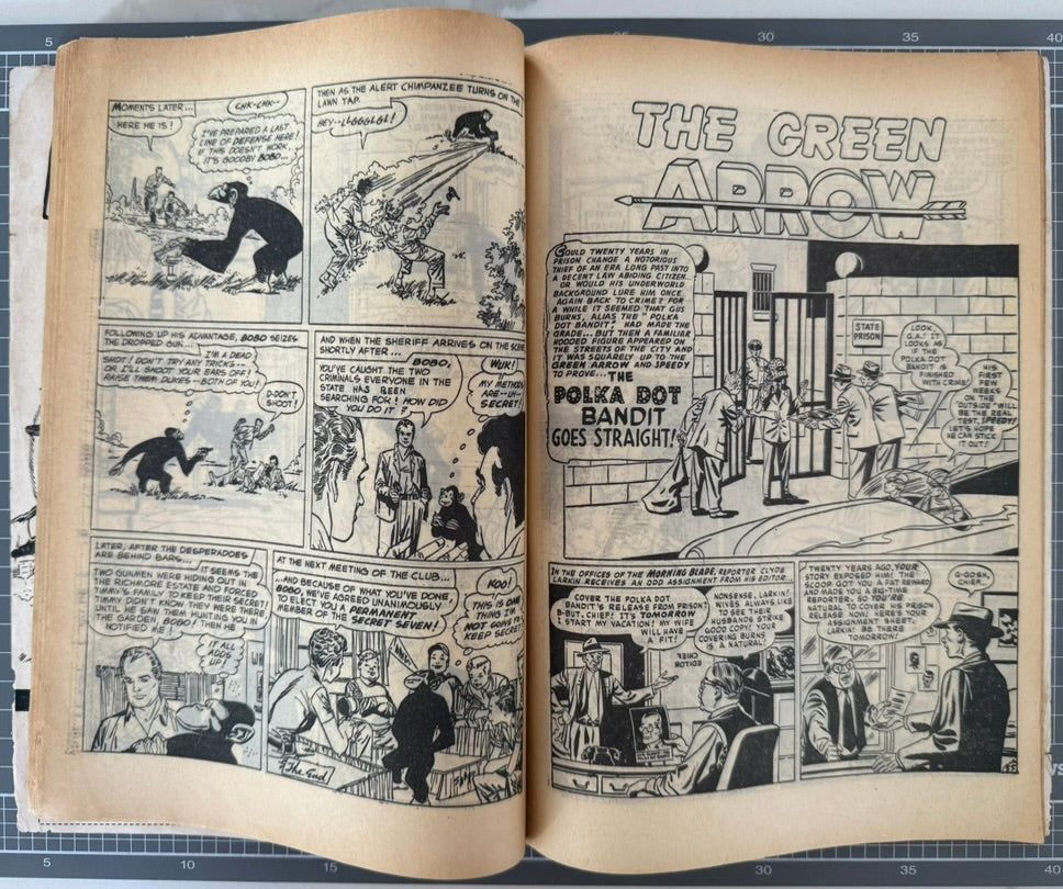 🔑 CENTURY THE 100 PAGE COMIC MONTHLY #12 [COLOUR COMICS] AUSTRALIAN DC 1957