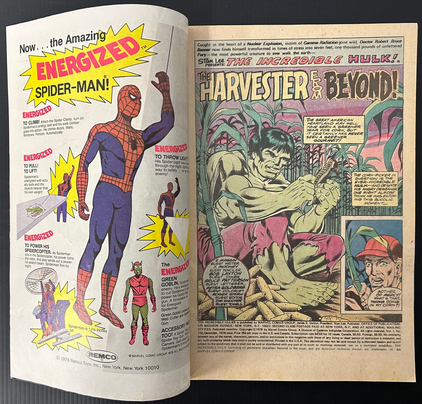THE INCREDIBLE HULK #230 [MARVEL COMICS] NEWSSTAND 1978 FN-
