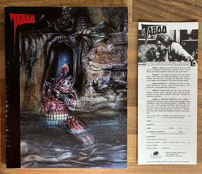 Taboo 6 - Stephen R Bissette, Spiderbaby + Original Tundra order form insert
