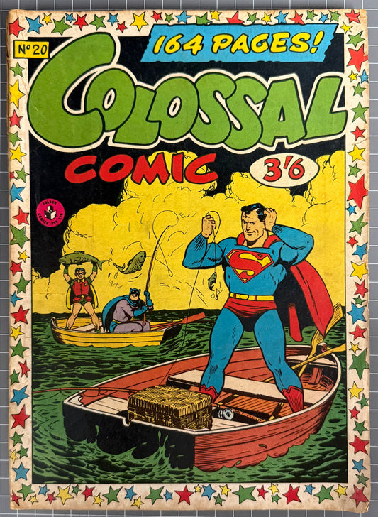 COLOSSAL COMIC #20 [COLOUR COMICS] AUSTRALIAN PRE-DECIMAL 1962