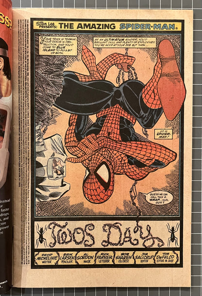 🔑 AMAZING SPIDER-MAN #324 [MARVEL COMICS] *TODD MCFARLANE COVER* 1989 VG+