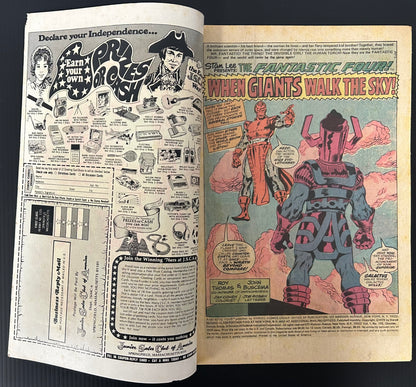 🔑 FANTASTIC FOUR #175 [MARVEL COMICS] *GALACTUS VS HIGH EVOLUTIONARY* 1976 FN