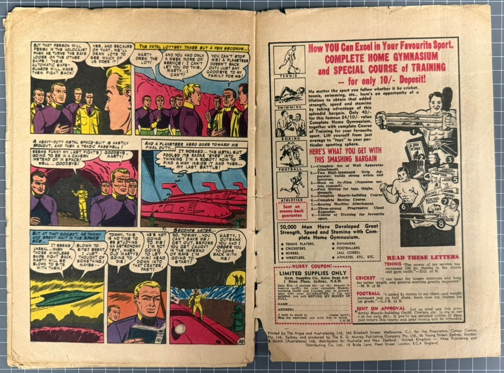 BATMAN #75 [COLOUR COMICS] AUSTRALIAN PRE-DECIMAL *SCARCE* 1956