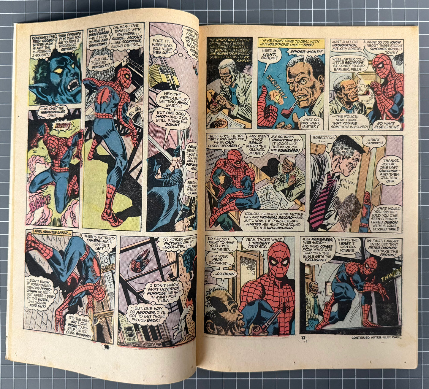 🔑 AMAZING SPIDER-MAN #161 [MARVEL COMICS] *1ST CAMEO APP. JIGSAW* 1976 VG/FN
