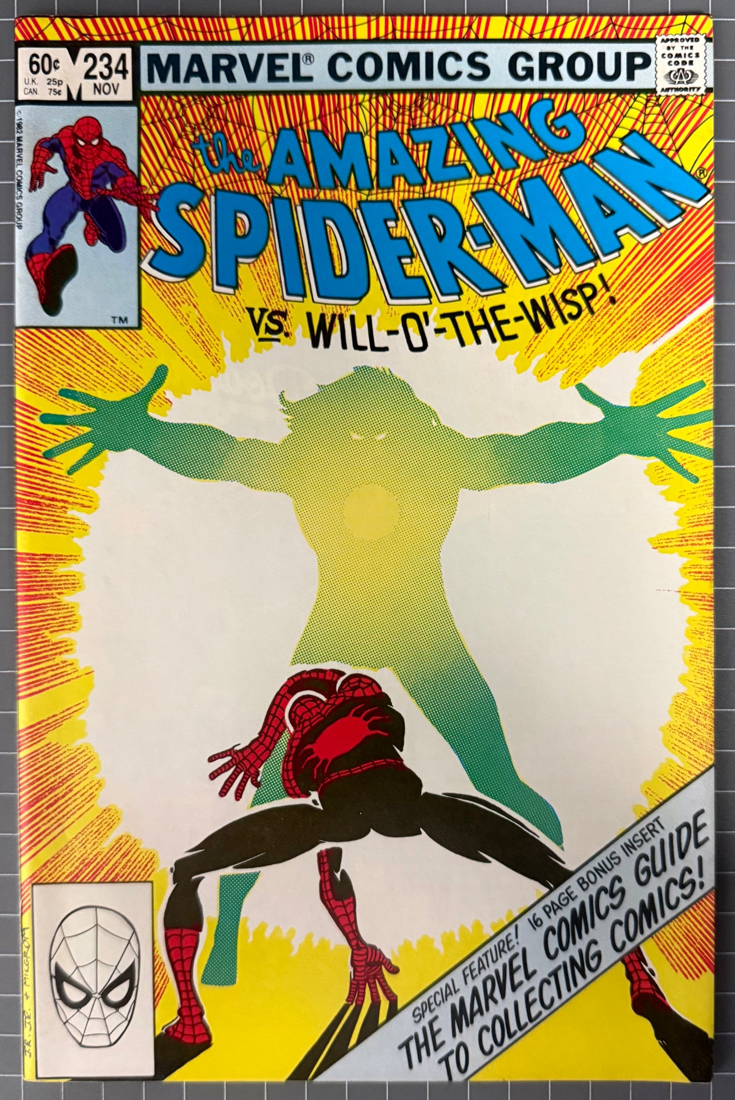 THE AMAZING SPIDER-MAN #234 [MARVEL COMICS] DIRECT 1982 VF/NM