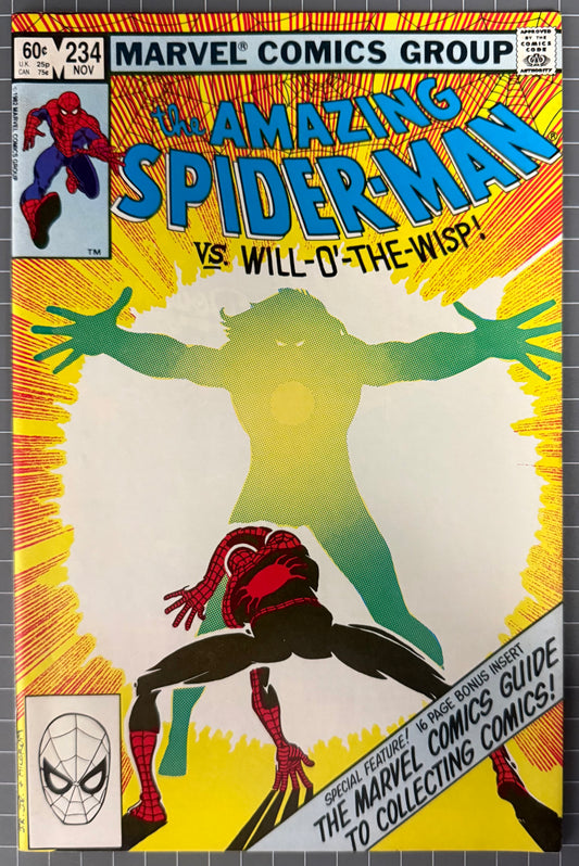 THE AMAZING SPIDER-MAN #234 [MARVEL COMICS] DIRECT 1982 VF/NM