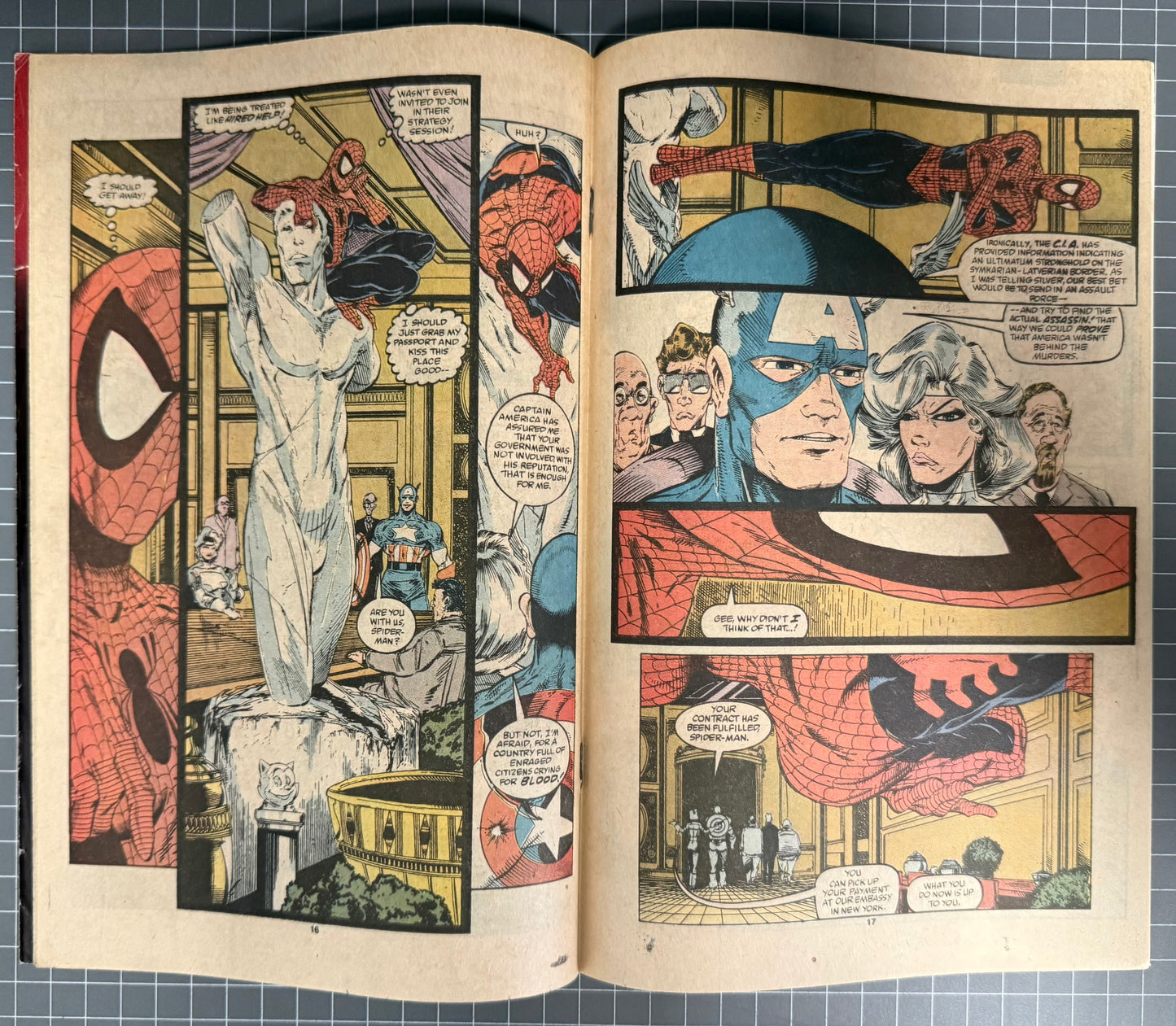 🔑 AMAZING SPIDER-MAN #323 [MARVEL COMICS] DIRECT *1ST APP. SOLO* 1989 FN+