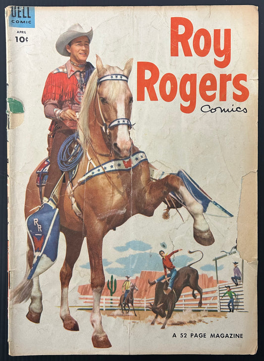 ROY ROGERS #76 [DELL COMICS] DIRECT 1954 GD-