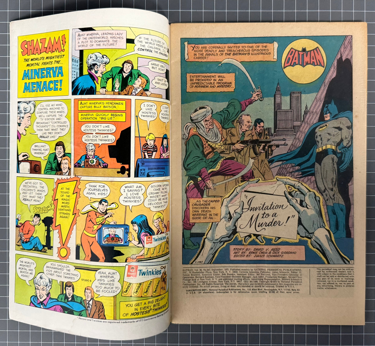 BATMAN #267 [DC COMICS] *DICK GIORDANO COVER* 1975 VG-