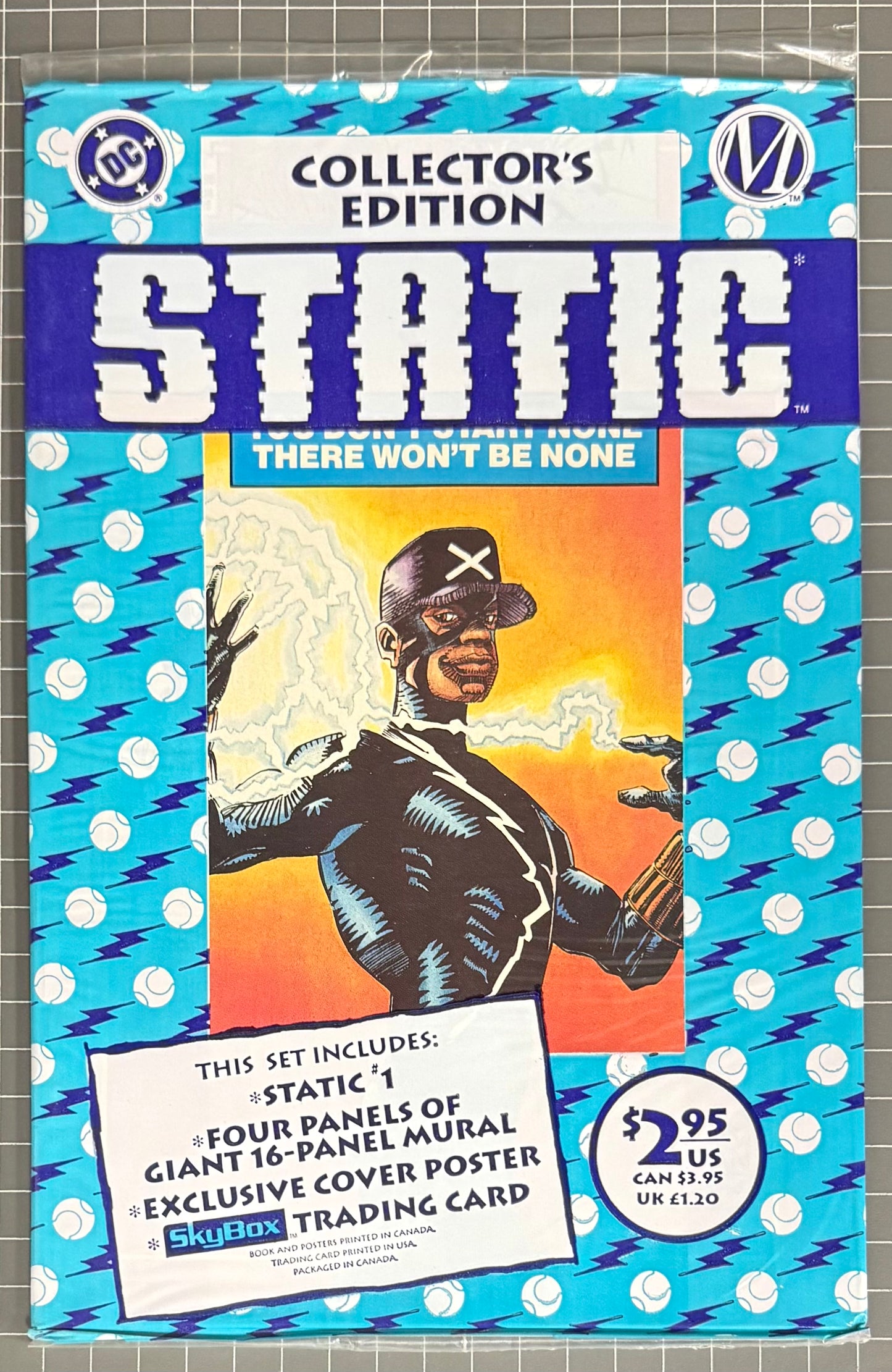 🔑 COLLECTOR'S EDITION STATIC [DC COMICS] *STATIC FIRST APPEARANCE* 1993 NEW